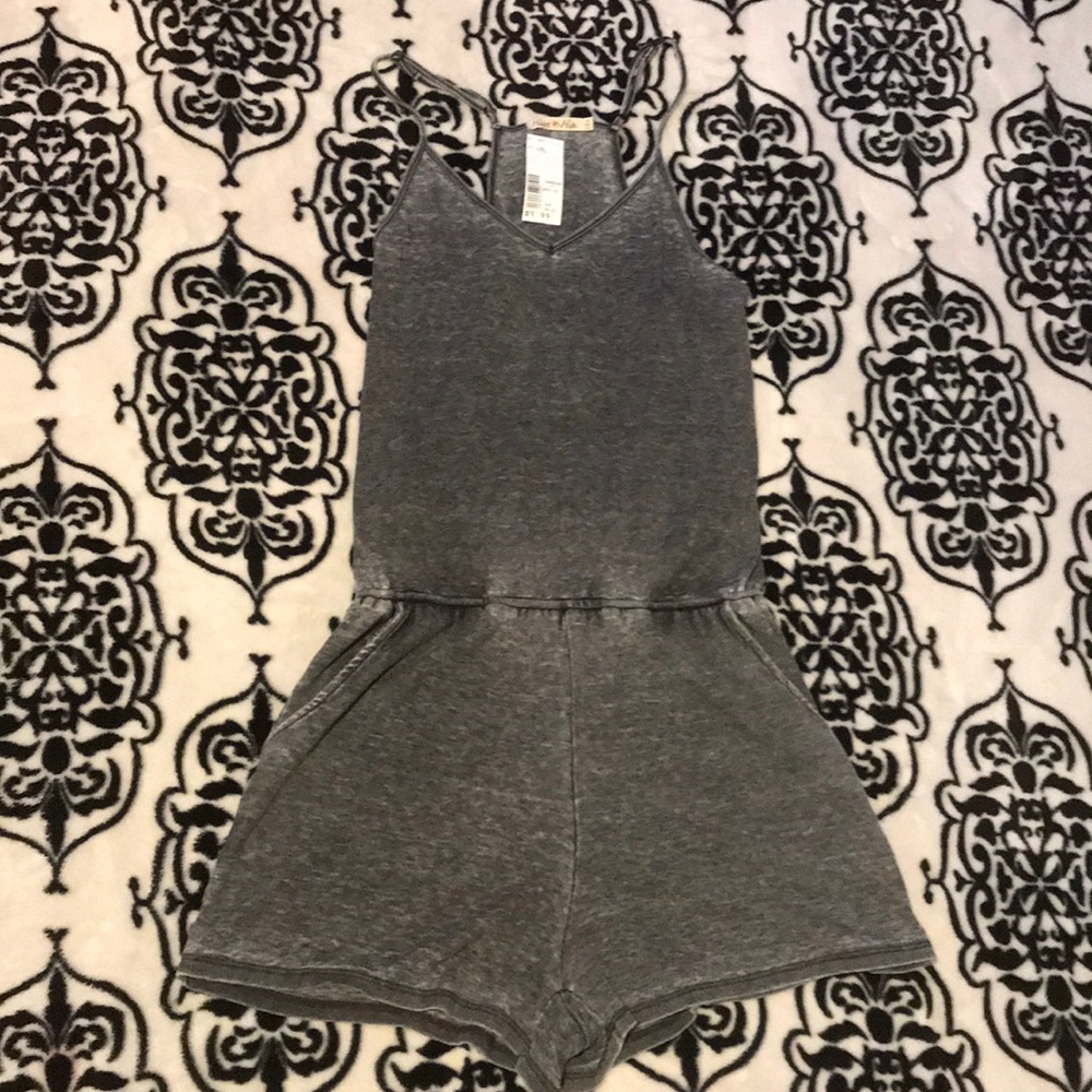 Grey romper
